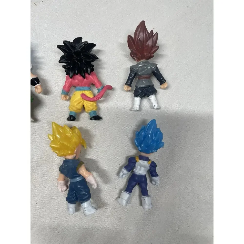Dragon Ball Z DBZ Anime Mini Figure Lot Of 16 With Balls And Stands